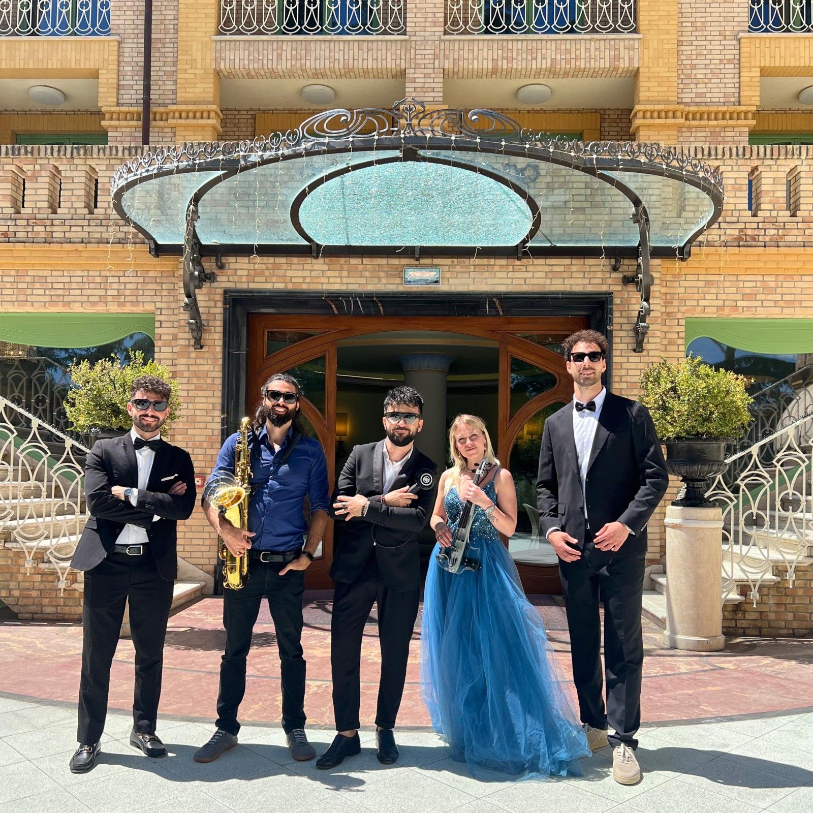 Performance jazz personalizzate per matrimoni di lusso - Milo Lombardi Luxury Wedding Crew